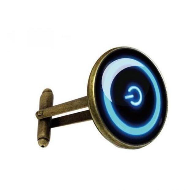 Power Button Collection Cufflinks - 3 Colors
