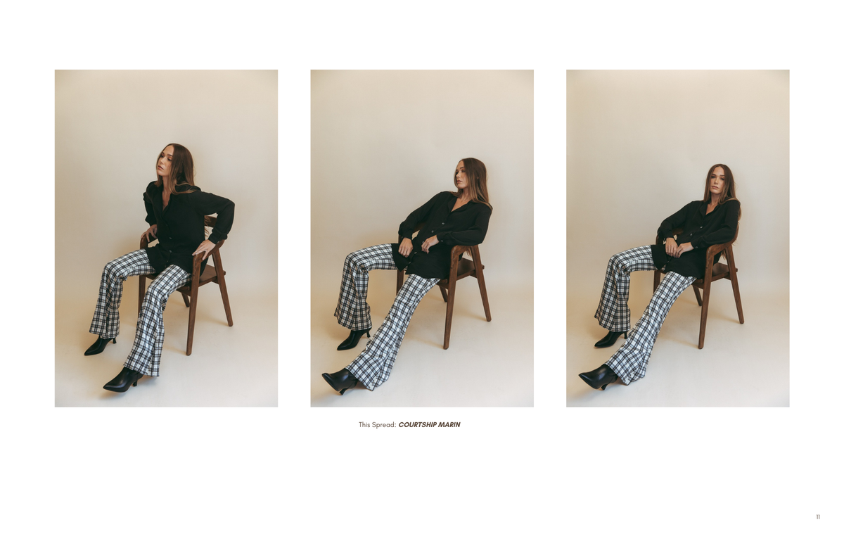 THE AGGIE BROWN PLAID SKIRT