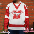 Hamilton Mustangs Youngblood Custom Lace-Up Hockey Hoodie Sweater