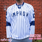 Jerry Seinfeld Improv Custom Lace-up Hockey Jersey Sweater