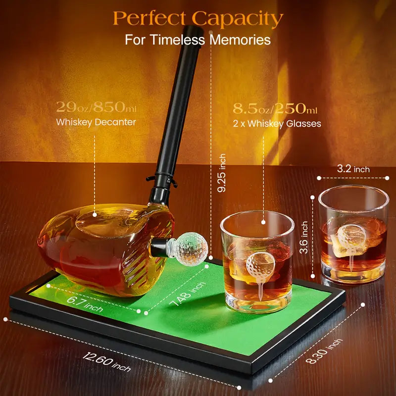 The Golfer’s Decanter Set