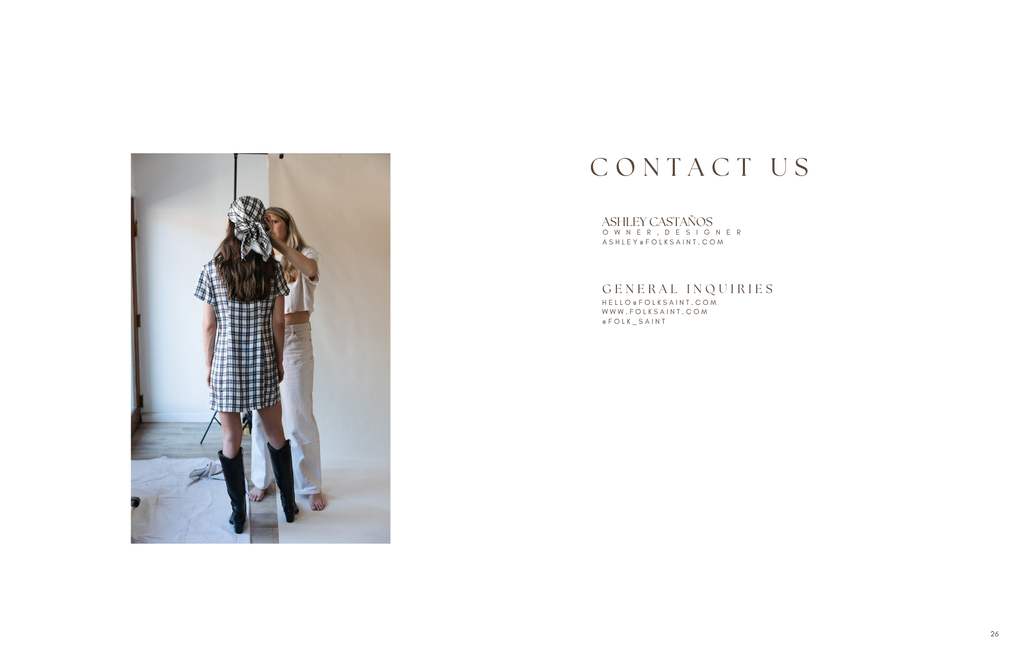 THE AGGIE BROWN PLAID SKIRT
