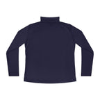 Seen. By God. Women’s Quarter-Zip Pullover — Lightweight Christian Activewear Faith Layer