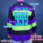 Haunted Mansion Ride 'Hitchhikers' Lace-Up Hockey Jersey (J3)