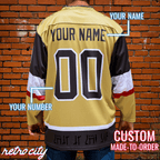 Mando Bounty Hunter Hockey Jersey Sweater (Gold)