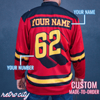 Metroville Supers Lace-Up Hockey Jersey