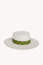 Speckled White Spanish Hat