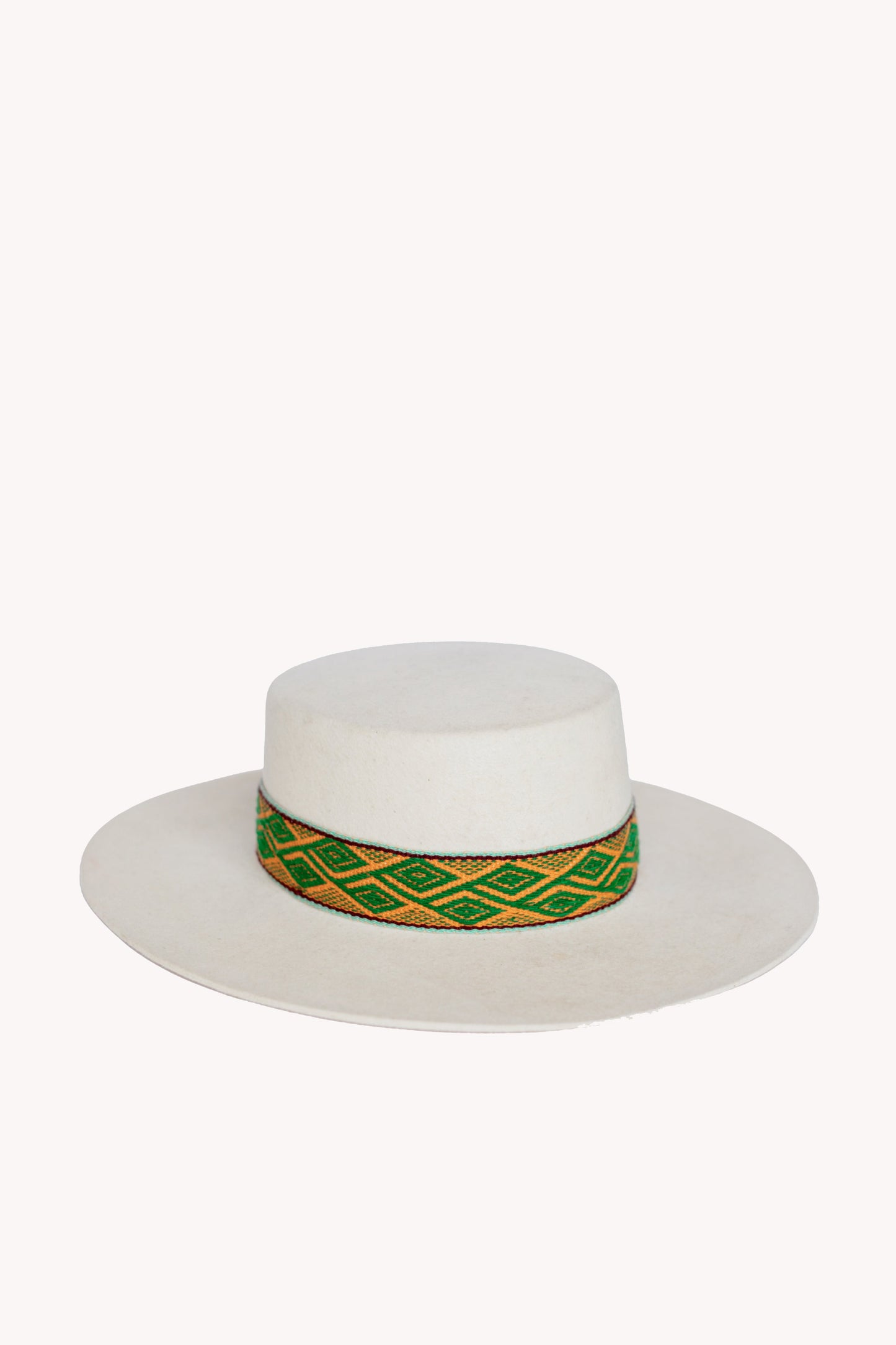 Speckled White Spanish Hat