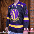 Nevermore Academy Lace-Up Hockey Jersey Sweater