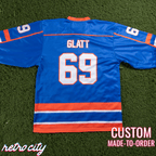 Goon Halifax Highlanders Doug Glatt Custom Lace-Up Hockey Jersey
