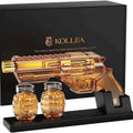 Magnum Revolver Whiskey Decanter Set