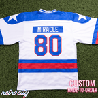 Miracle On Ice USA Custom Hockey Jersey