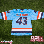 Dinoco Strip 'The King' Weathers Lace-up Hockey Jersey