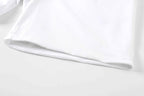 Piped Lux Club Shorts (White)