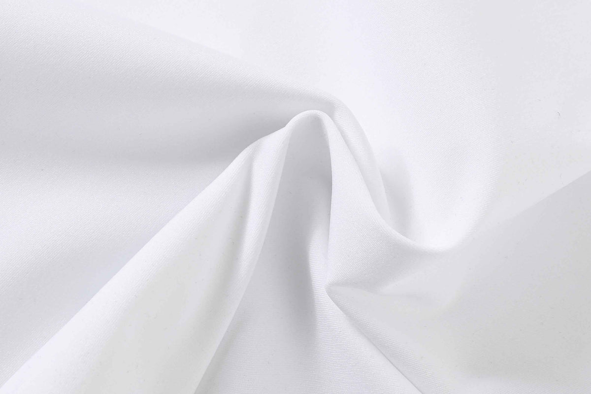 Piped Lux Club Shorts (White)