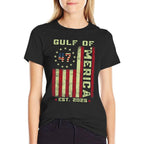 Gulf of 'Merica US Patriotic 2025 Stretchy T-Shirt