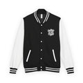 Created In His Image Varsity Jacket — White Edition Inspirational Letterman