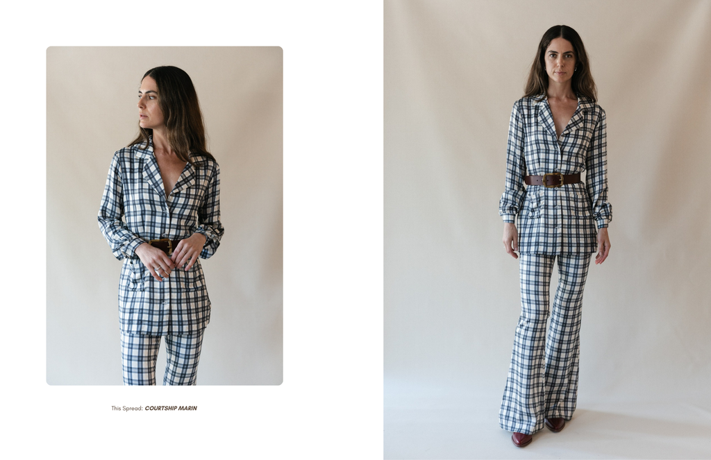THE AGGIE BROWN PLAID SKIRT