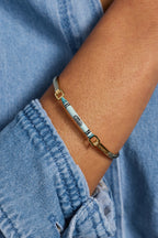 Crayola Robin's Egg Blue Crayon Tension Bangle