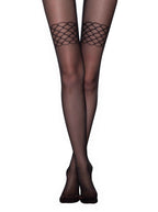 Conte Versale 20 Den - Fantasy Women's Tights with Openwork Stockings Imitation (21Ð¡-92Ð¡ÐŸ)