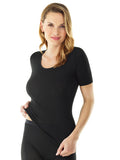 Cashmere and Silk | Short sleeve base layer shirt (Women's)