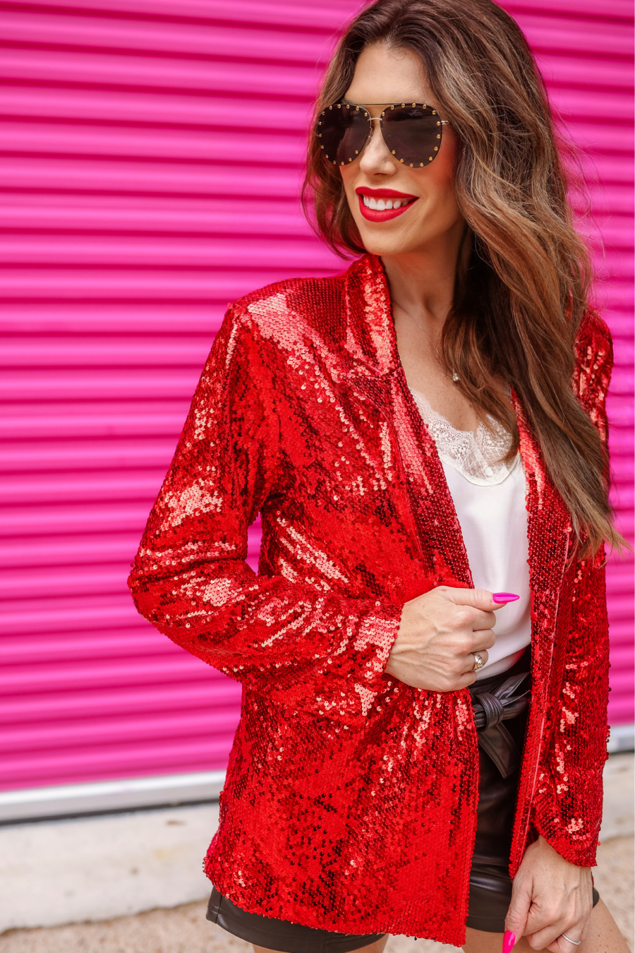 Sequin And The City Blazer