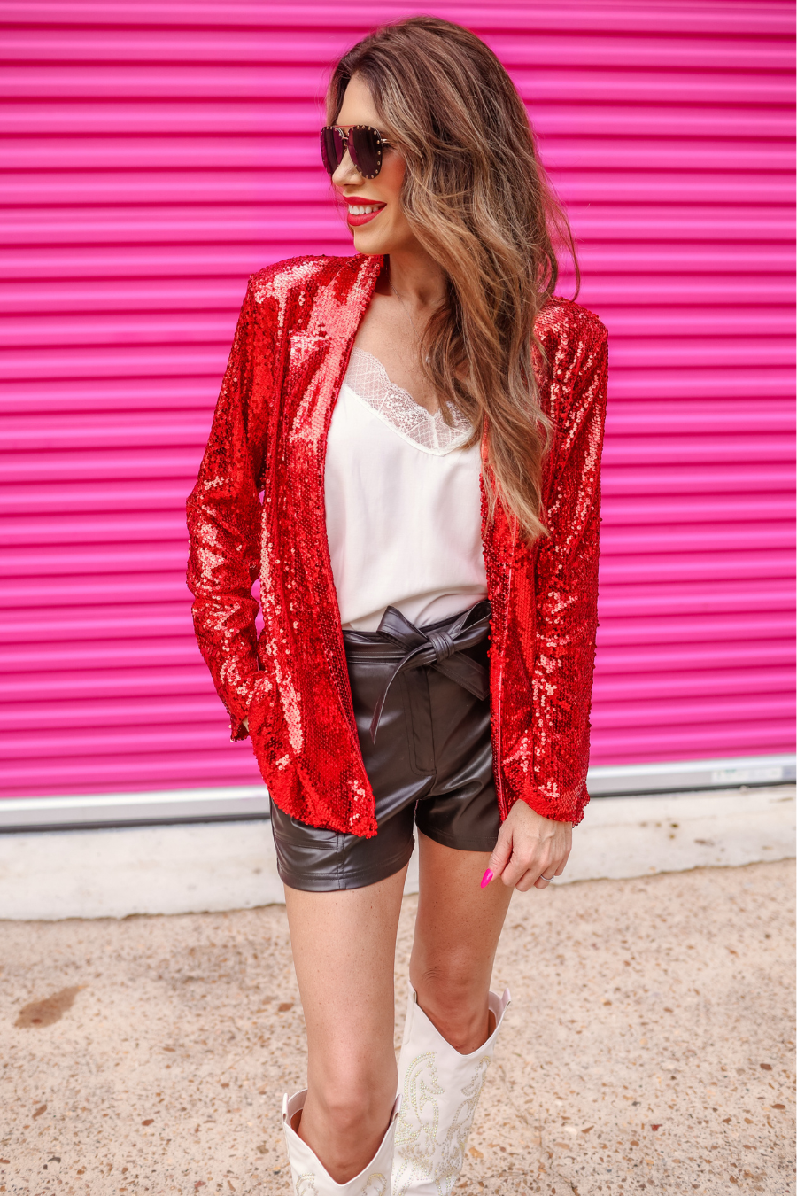 Sequin And The City Blazer