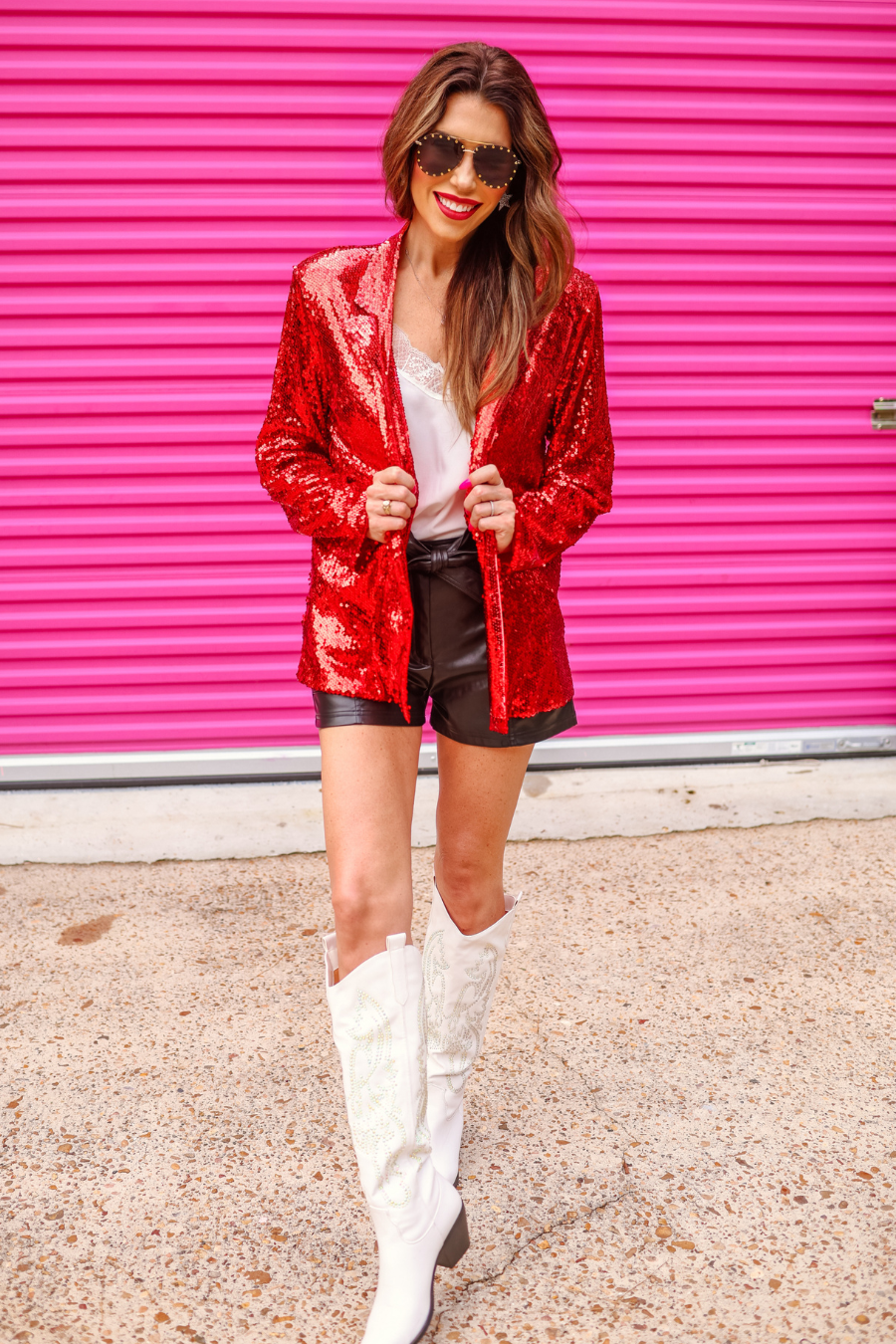 Sequin And The City Blazer