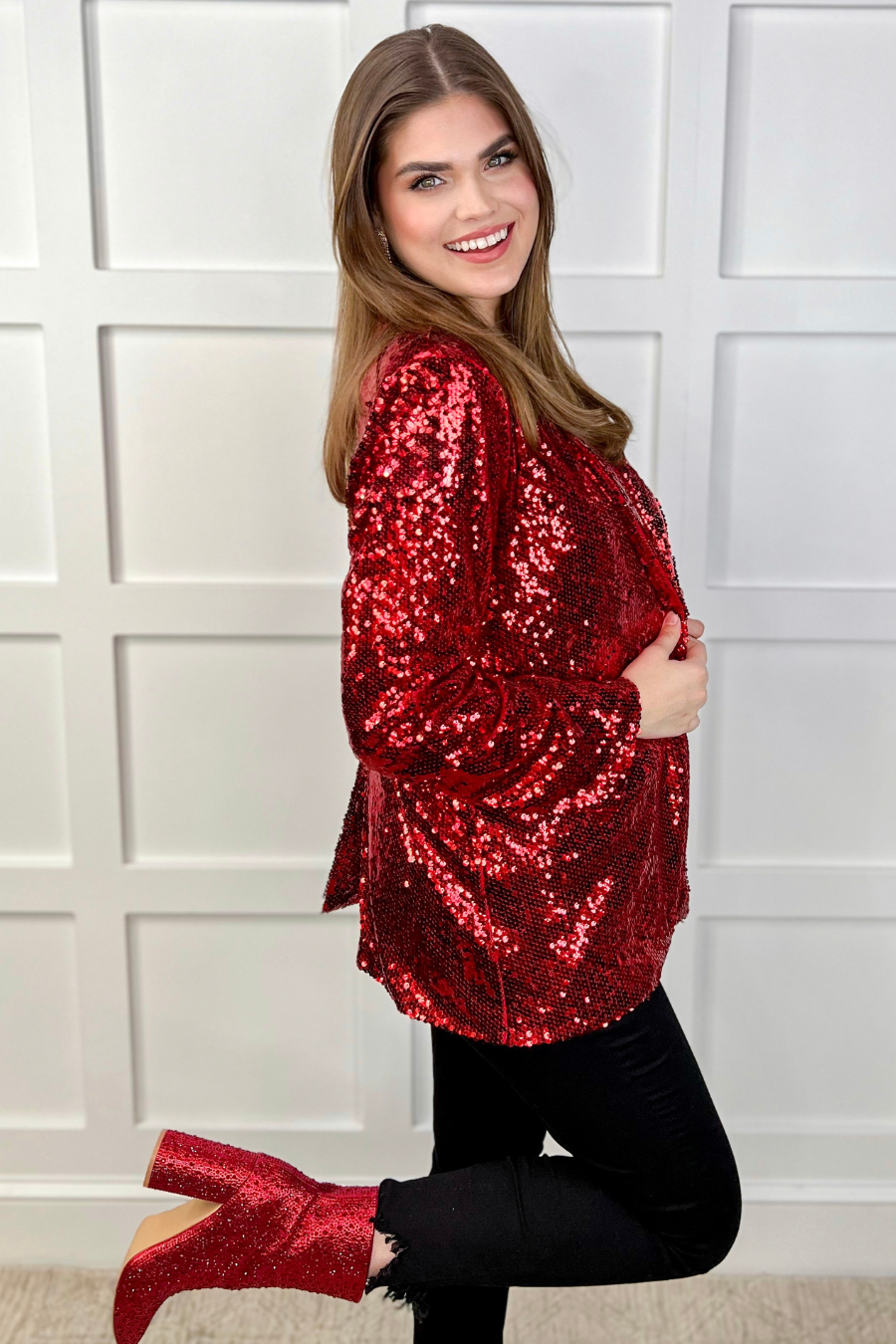 Sequin And The City Blazer