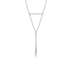 Tassel and Bar Y-Necklace