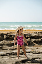 Millie One Piece Kids Swimsuit - Hibiscus Hunny