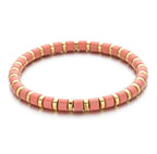 Enamel Stretch Bracelets  - Add Clip Charms