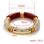 Red Acrylic Bangle