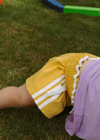 RACER SHORTS MUSTARD