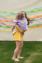RACER SHORTS MUSTARD