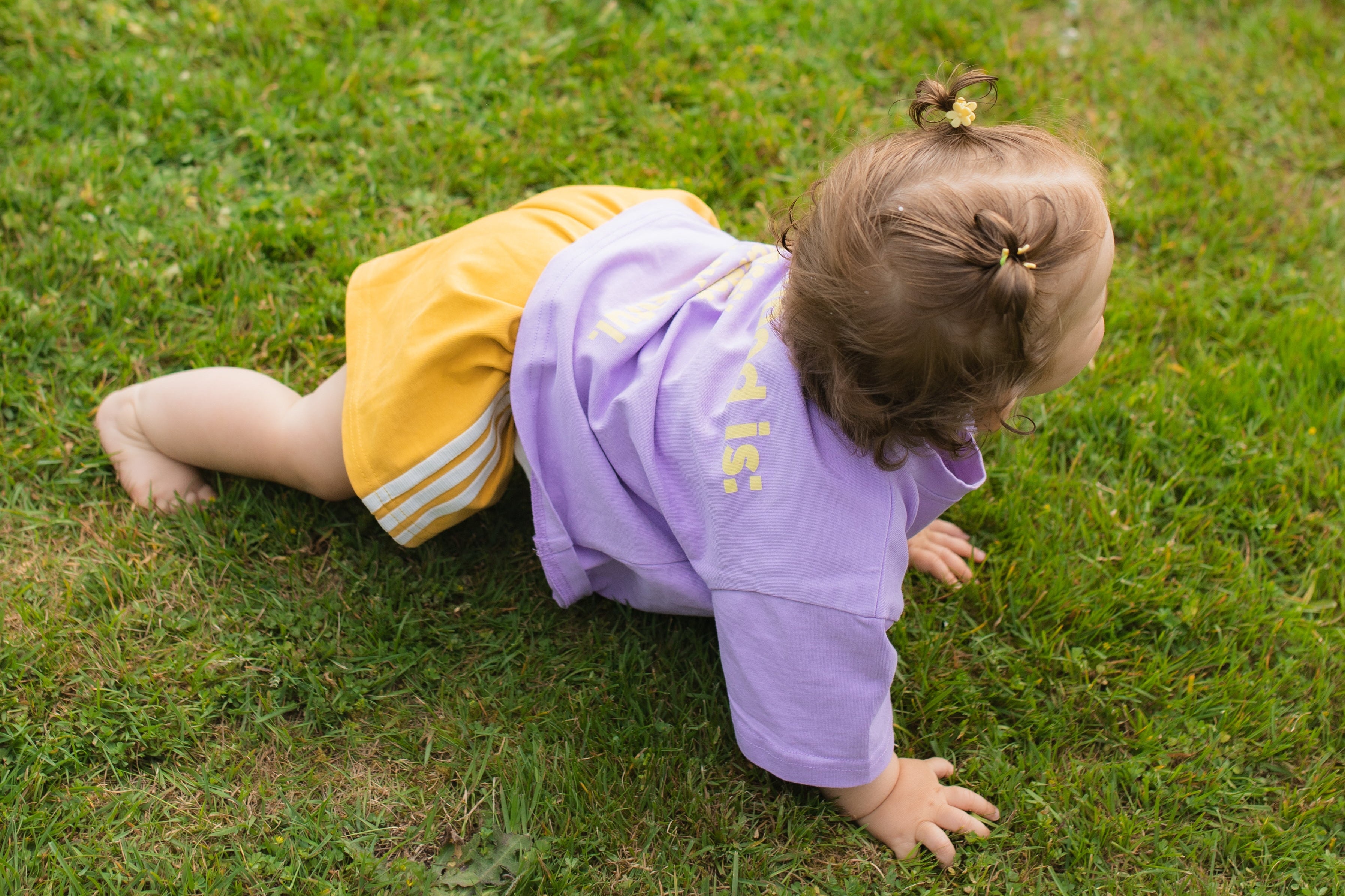 RACER SHORTS MUSTARD
