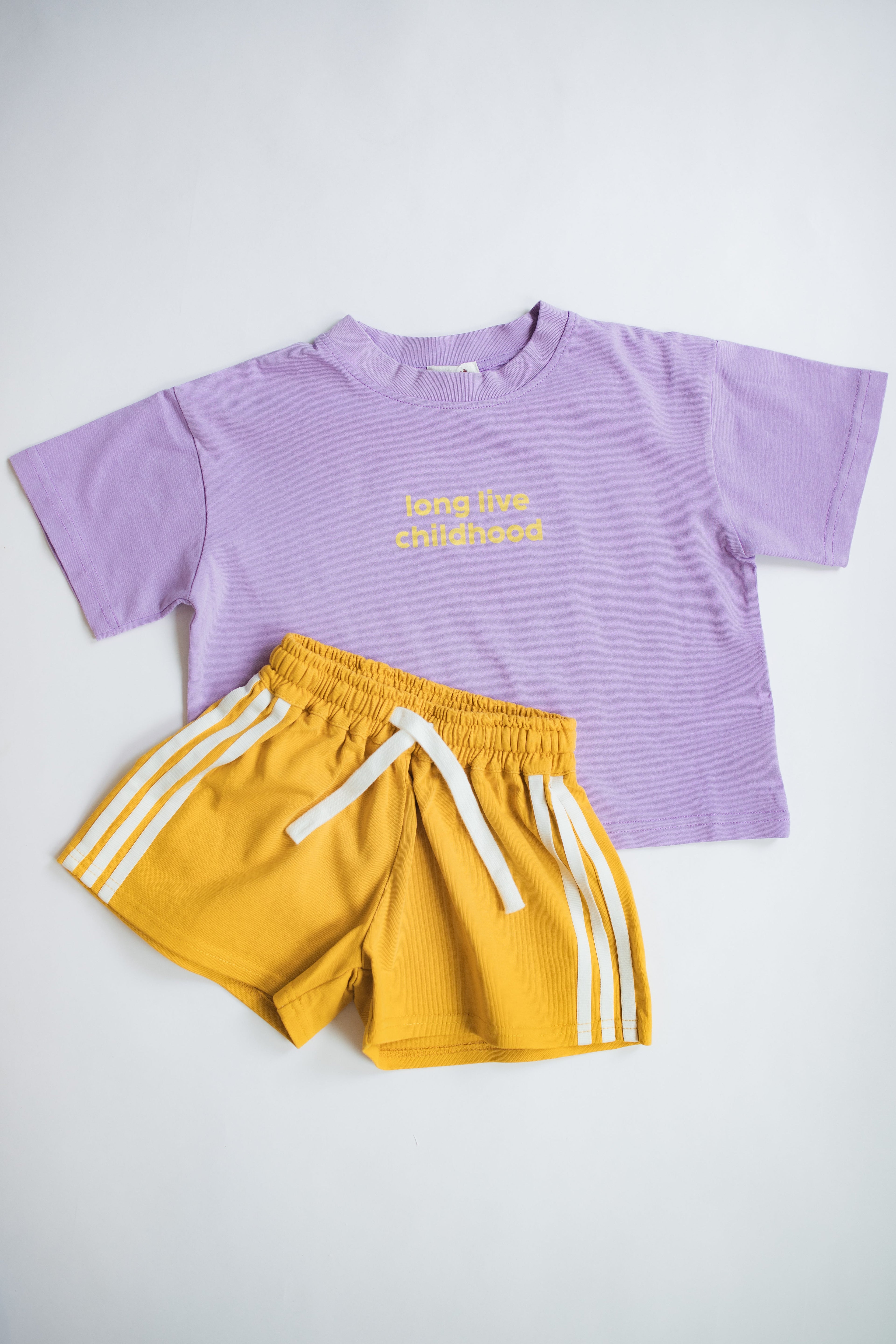 RACER SHORTS MUSTARD