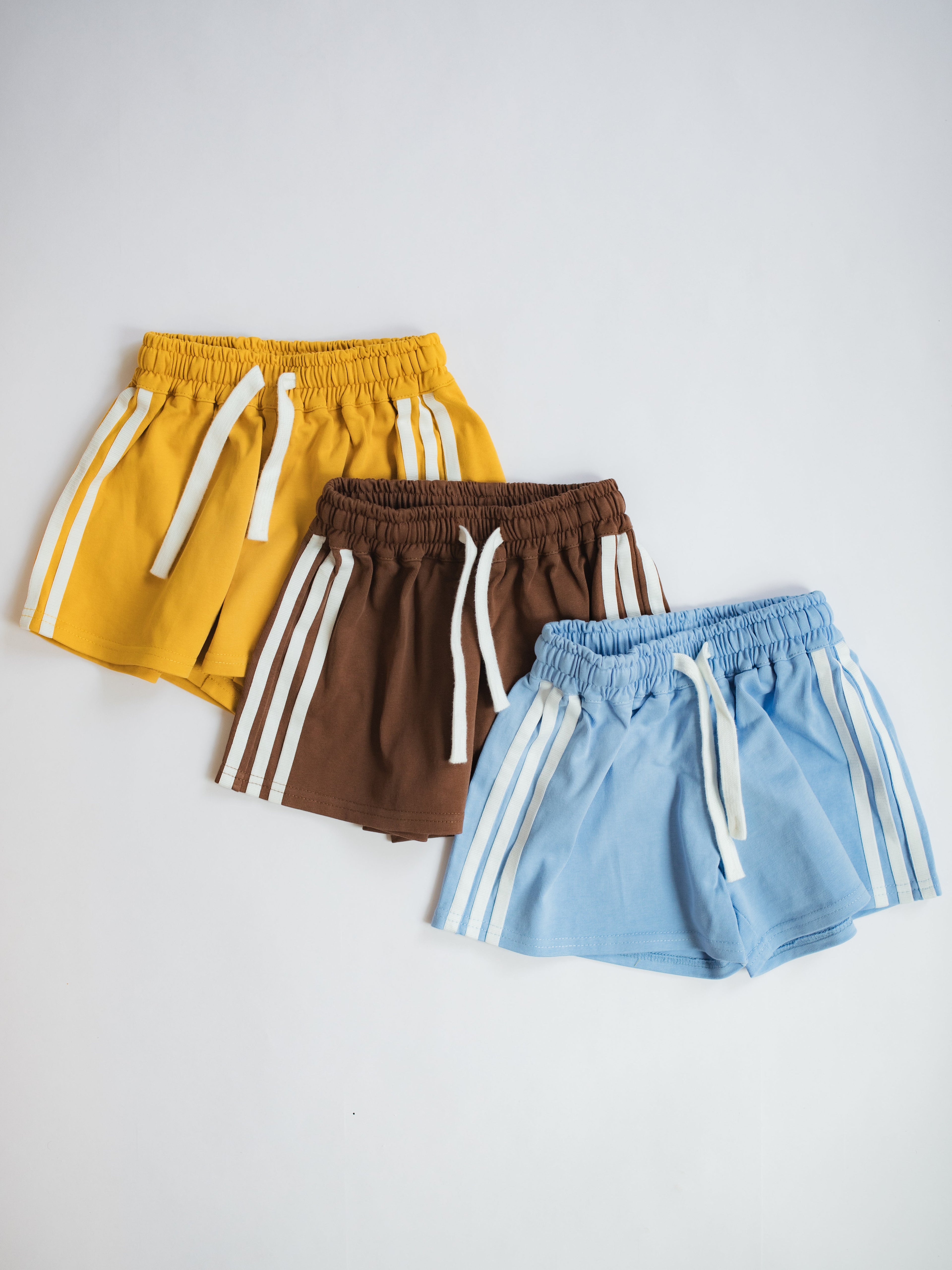 RACER SHORTS MUSTARD