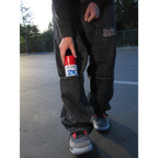 Mynd Eyes Baggy Denim Double Knee Pants