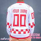 Pizza Planet Hockey Fan Jersey (White)
