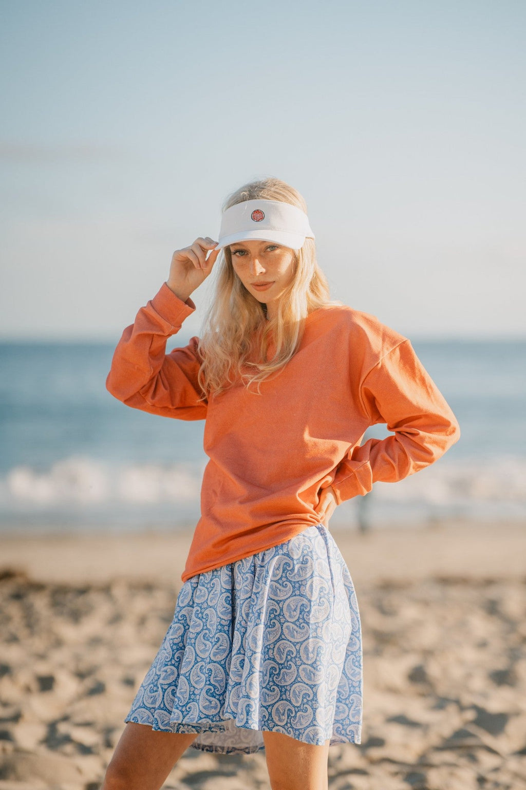 Embroidered Brand Visor