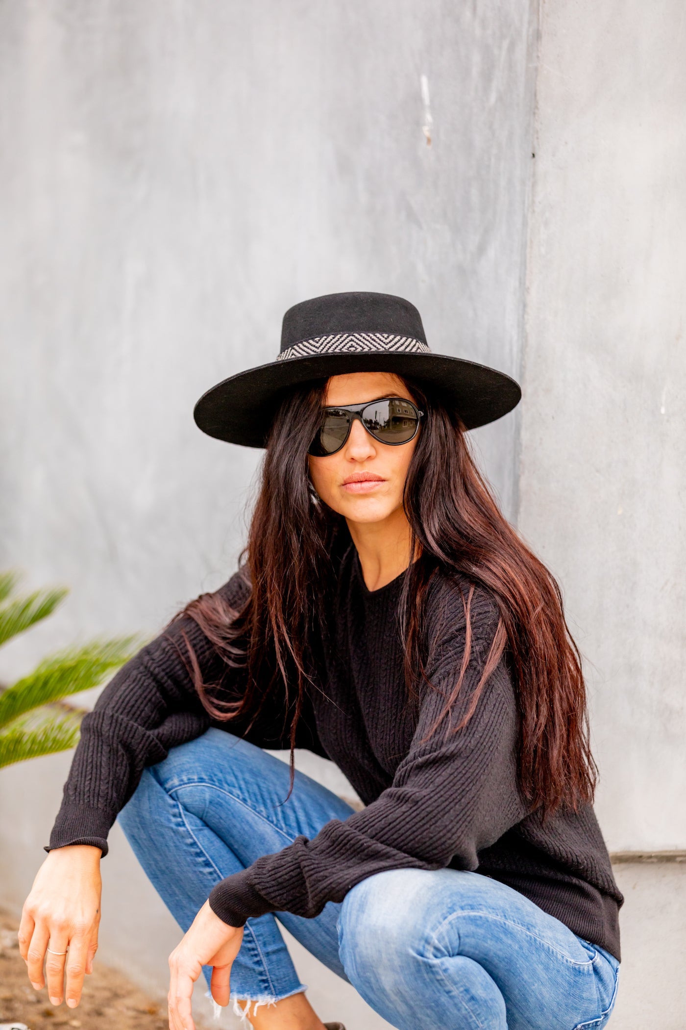 Black Spanish Hat