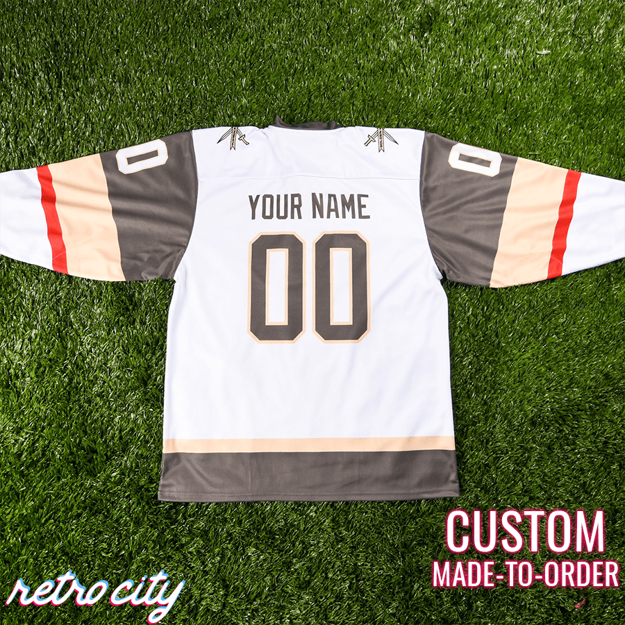 Las Vegas Golden Knighth Mike Tyson Punch Out Hockey Jersey