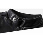 Men's Slim Leather Jacket - 2 Colors