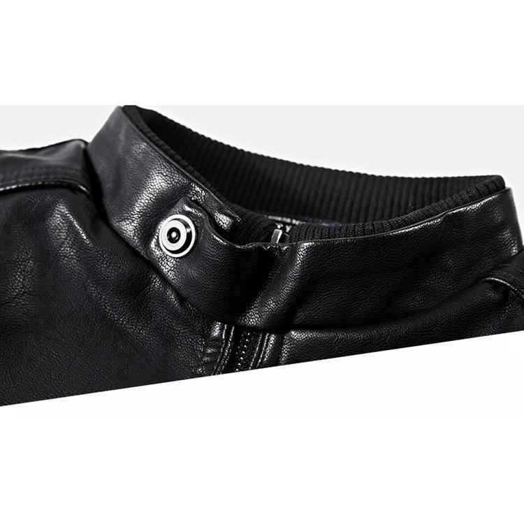 Men's Slim Leather Jacket - 2 Colors