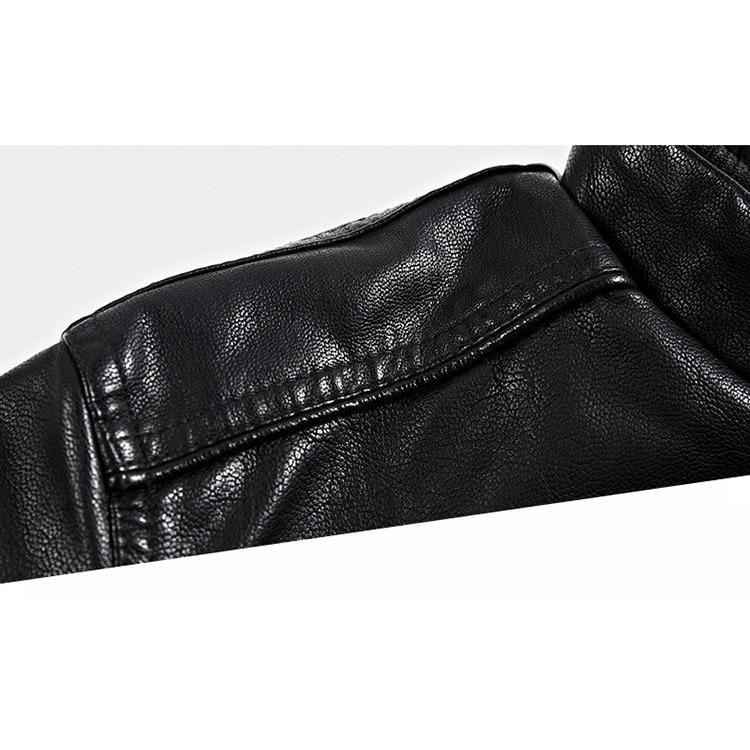 Men's Slim Leather Jacket - 2 Colors