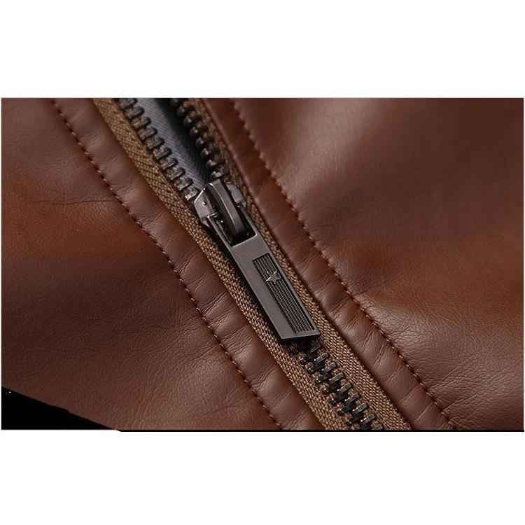 Men's Slim Leather Jacket - 3 Colors