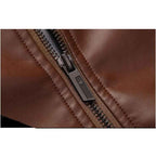 Men's Slim Leather Jacket - 3 Colors