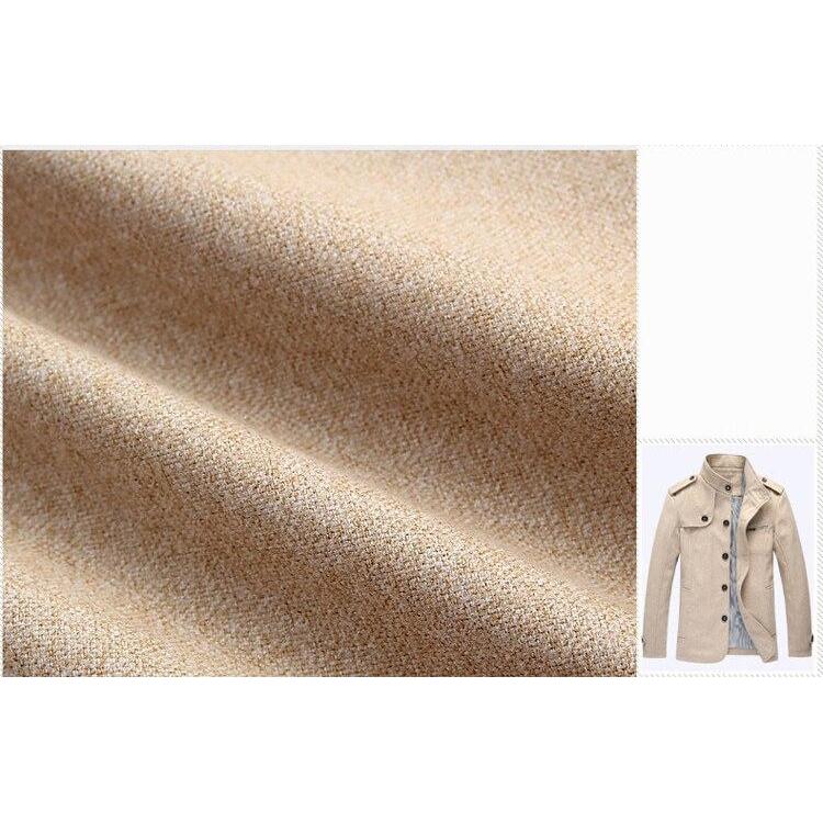 Men's Wool Trench Coat - 4 Colors