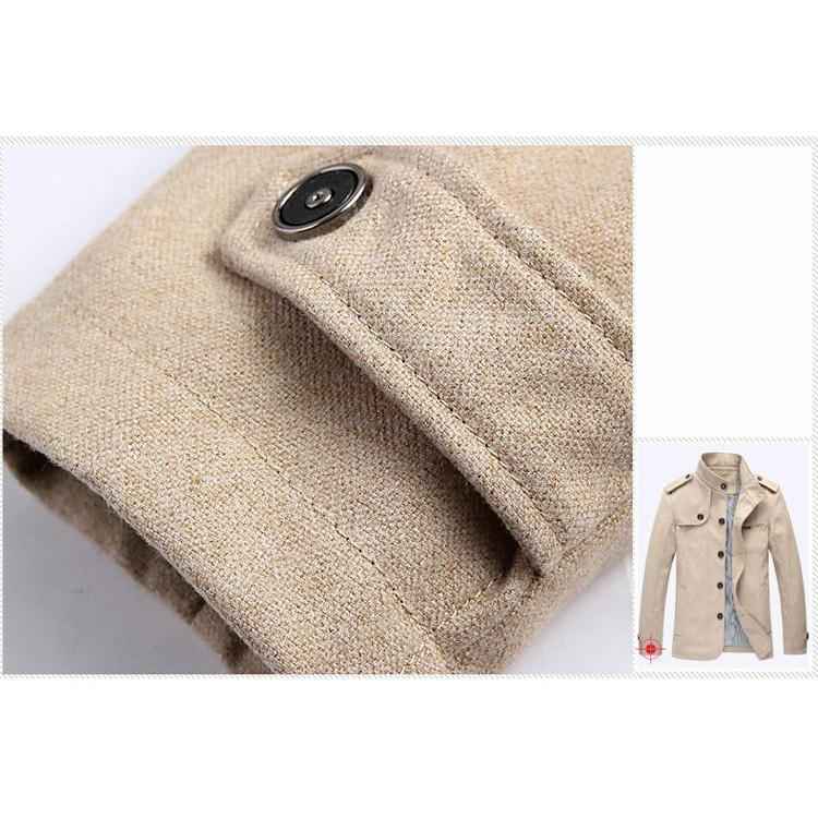 Men's Wool Trench Coat - 4 Colors